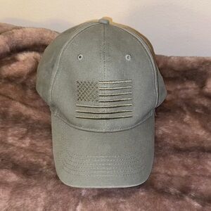 Green Flag Embroidered Cap